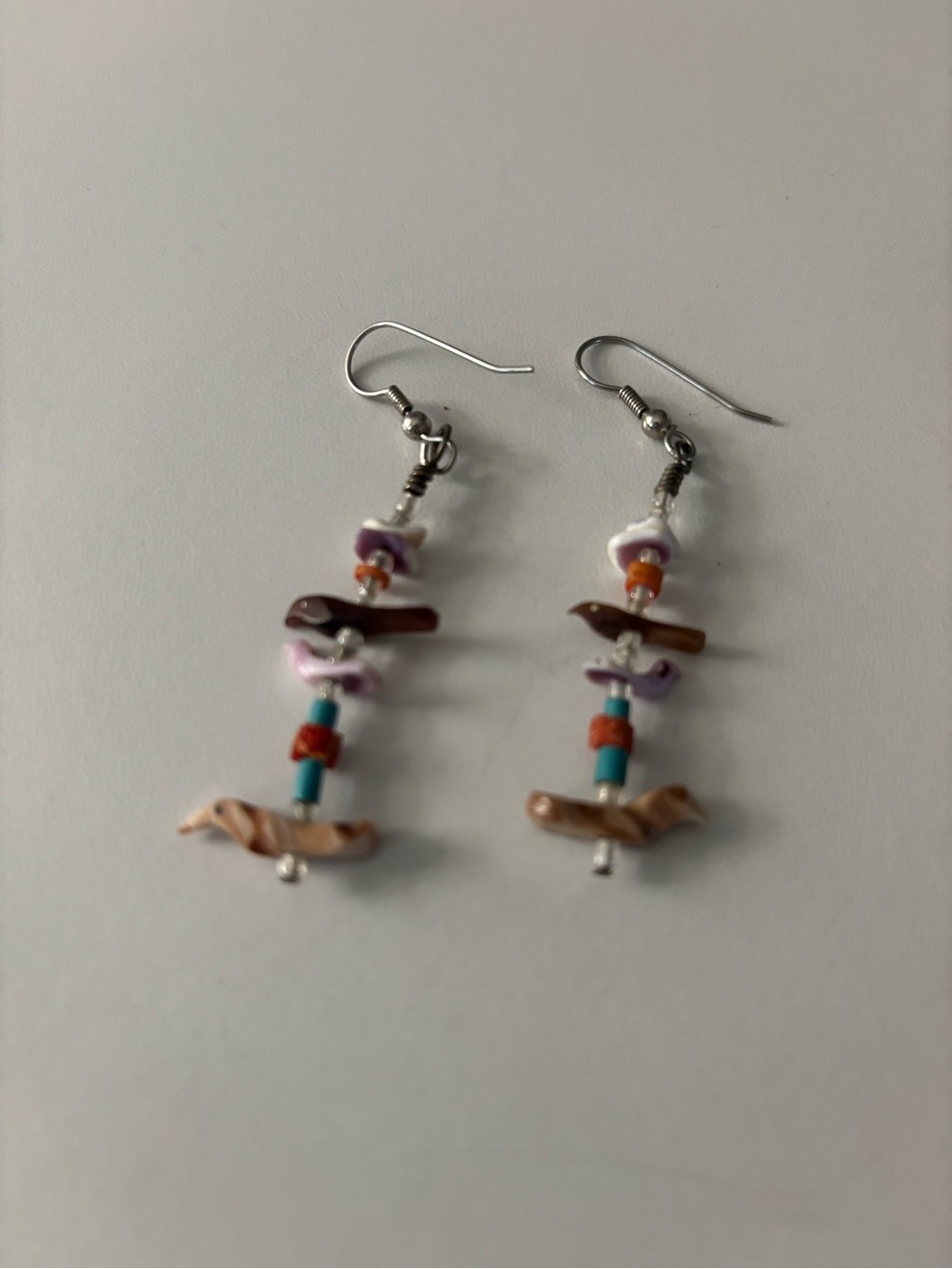Vintage festive earrings